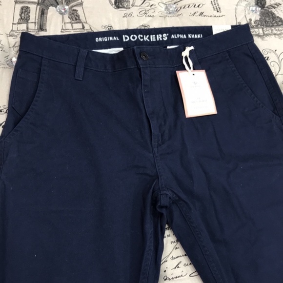 Dockers Alpha Original Khaki Slim Tapered Fit - Picture 5 of 9